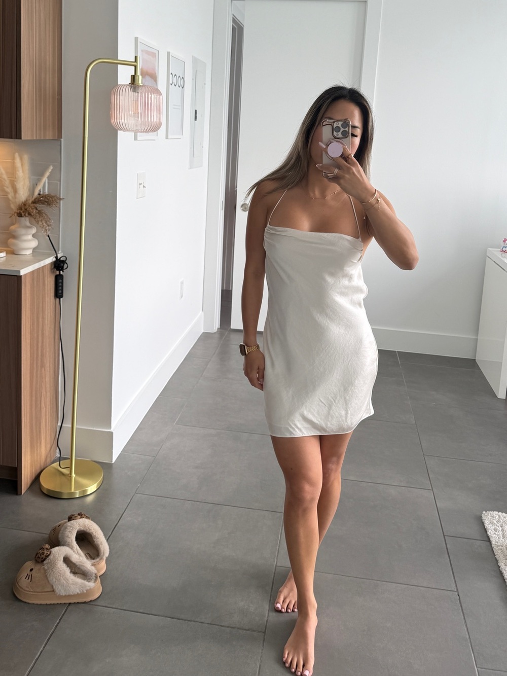 Aritzia silk dress small